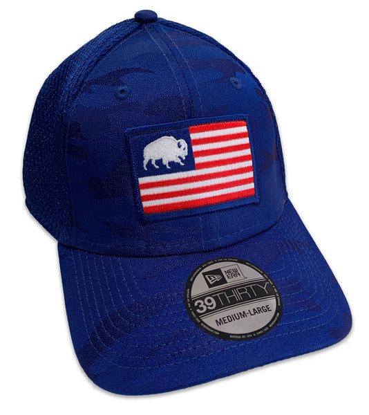 Buffalo USA  - New Era 39THIRTY Camo Stretch Fit Hat