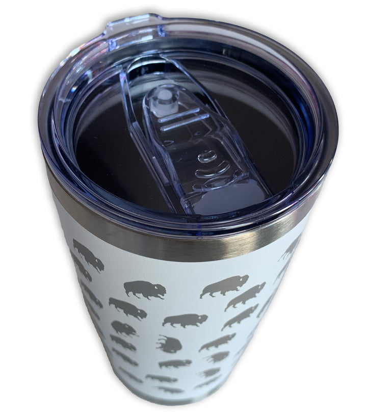 Roaming Buffalo - 22oz Stainless Steel Tumbler Cup