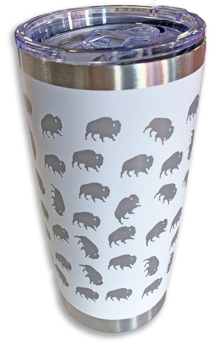 Roaming Buffalo - 22oz Stainless Steel Tumbler Cup