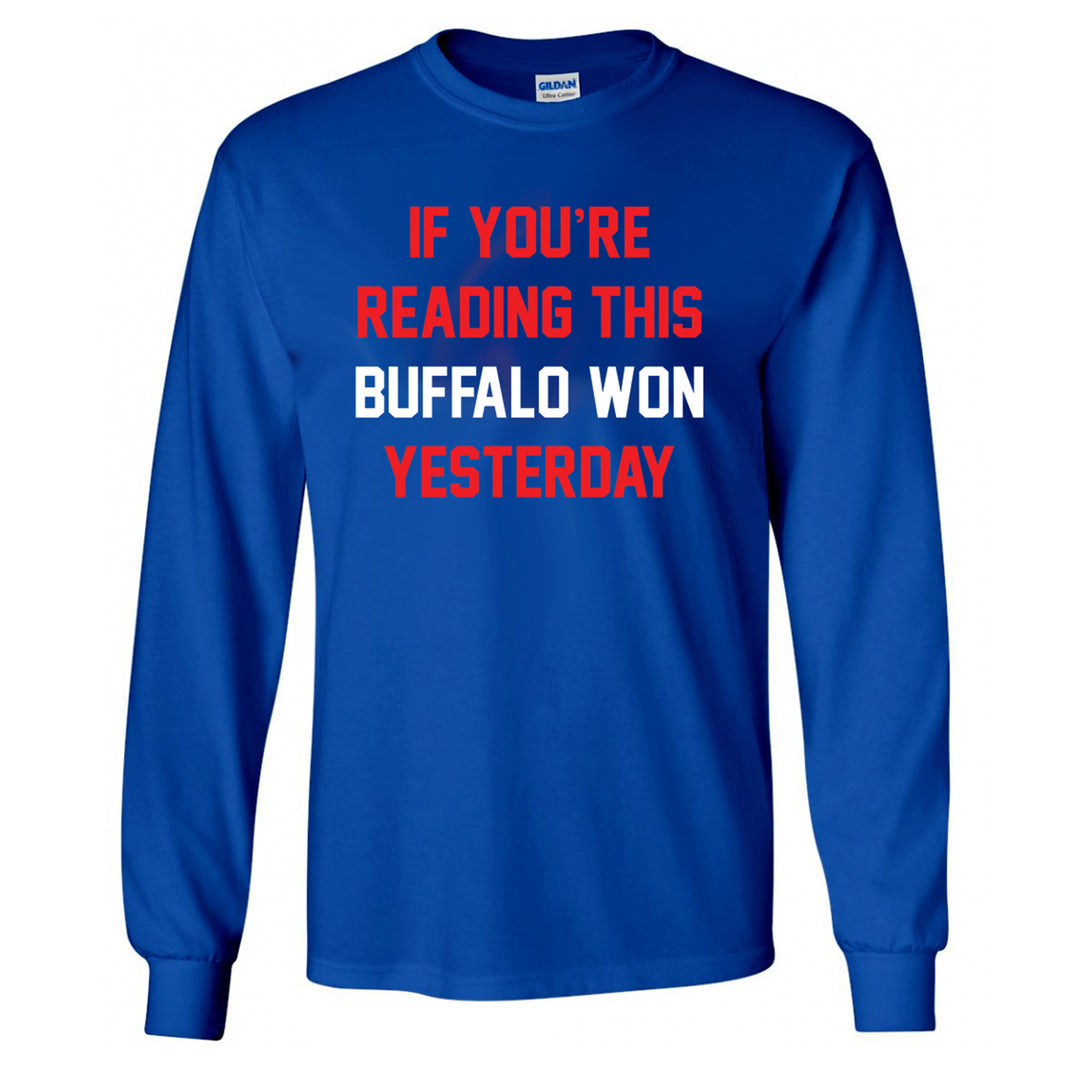 Buffalo Won Yesterday