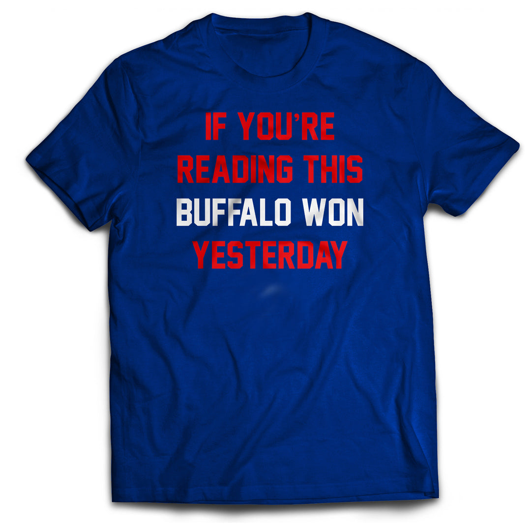 Buffalo Won Yesterday