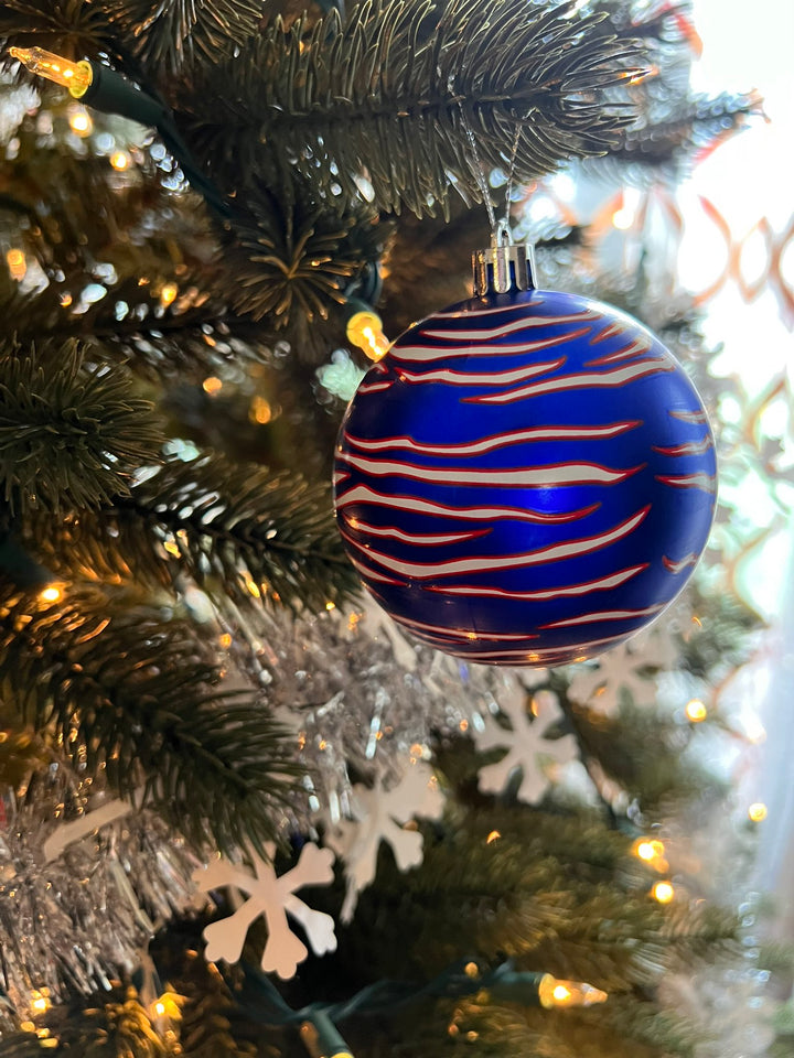 Mafia Stripes Shatterproof Ornaments