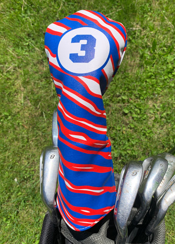 NEW - Mafia Stripes Golf Club Head Cover Set