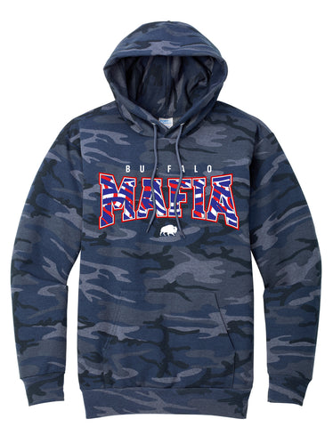 Mafia - Heathered Blue Camo Hoodie