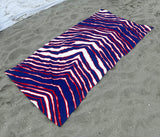 Mafia Stripes 6' x 3' Beach Towel