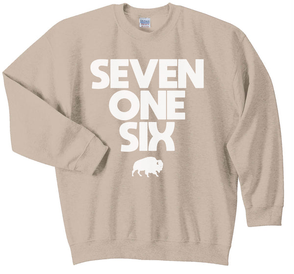 SevenOneSix - Crew Neck Sweatshirt - Tan