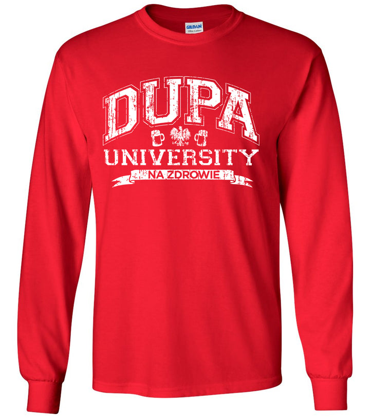 Dupa University - Polish - Men's Long Sleeve T