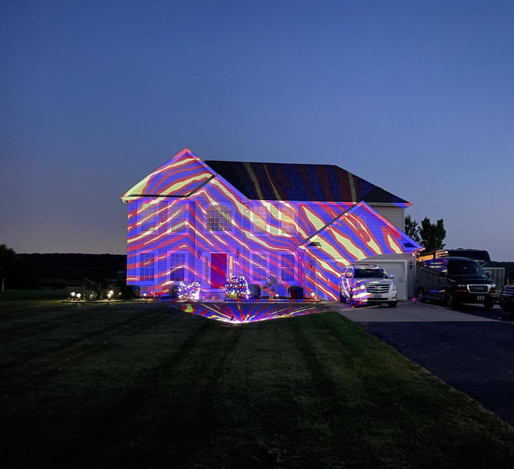 Mafia Stripes LED House Projector