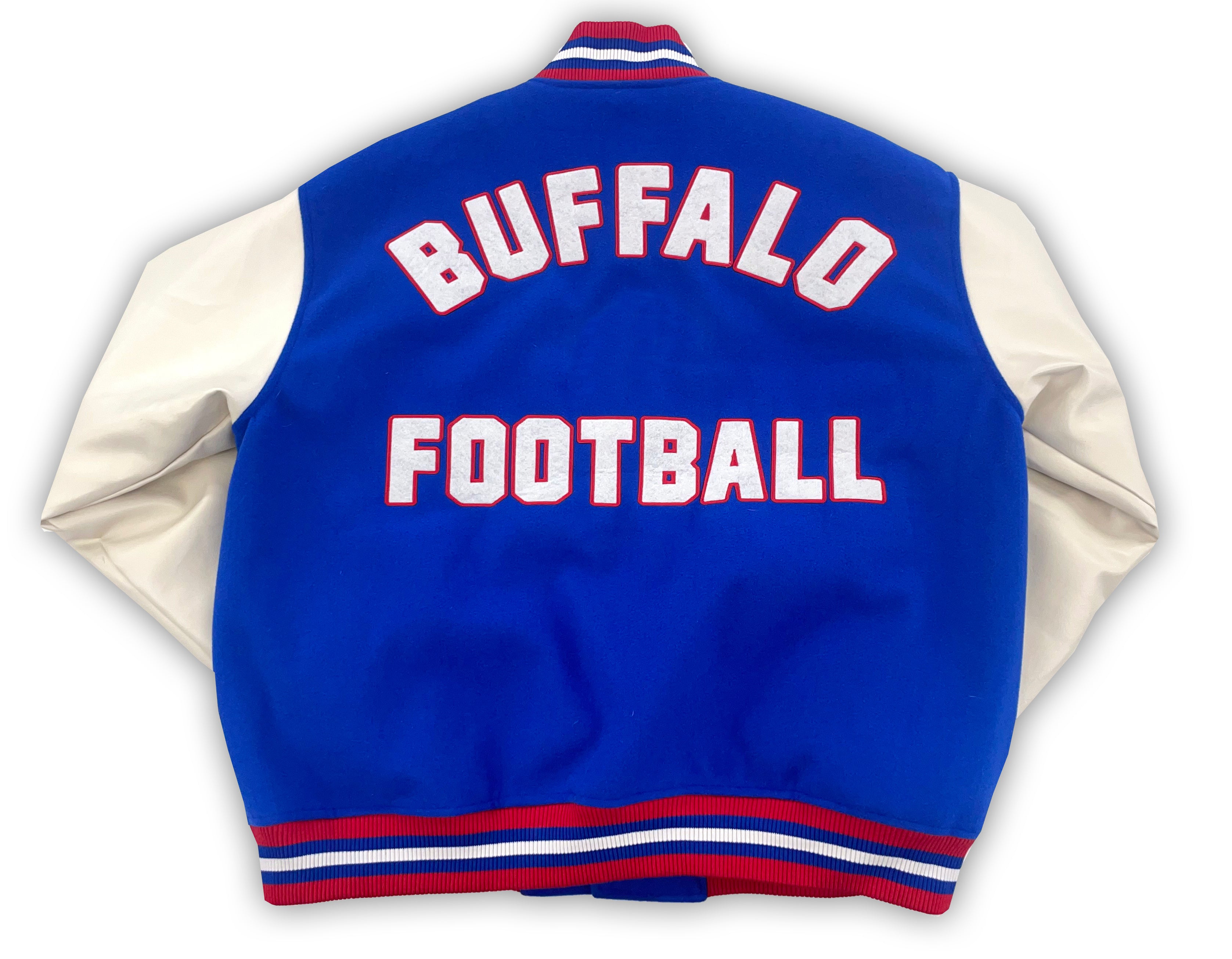 Cheapest Buffalo Retro Football Jacket: Size L