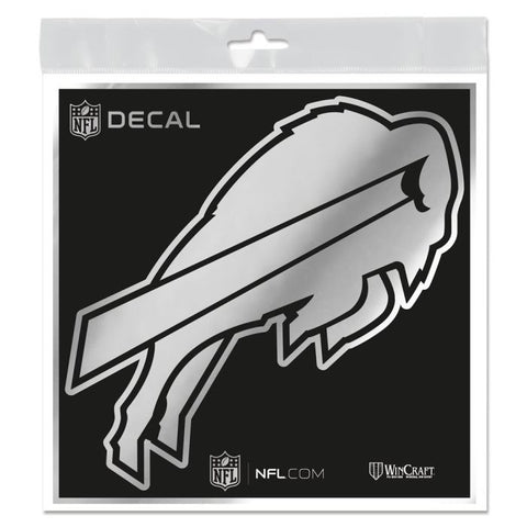 Buffalo Bills Metallic Decal - 6" x 6"