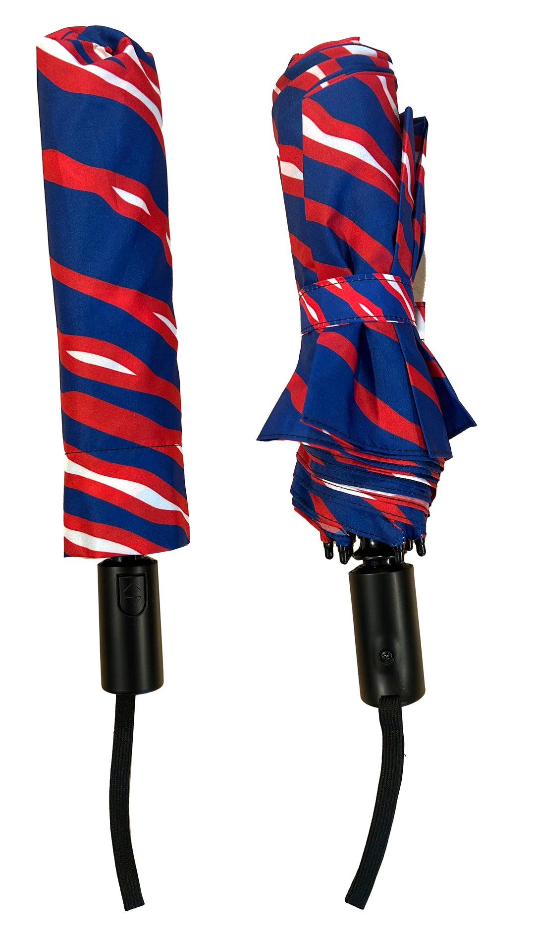 Mafia Stripes Telescoping Umbrella