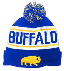 Buffalo 716 Knit Beanie  Winter Hat – Hot with Blue Cheese