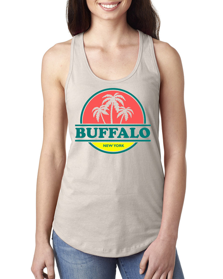 Tropic of Buffalo - Ladies Racerback Tank