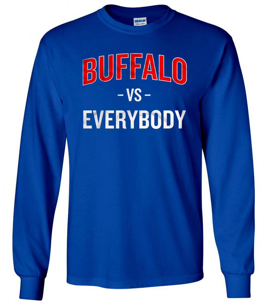 Buffalo Vs Everybody - Buffalo Bills football - Long sleeve T-shirt –  Store716